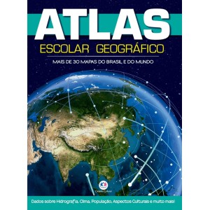 Atlas Escolar - Geográfico Ciranda Cultural
