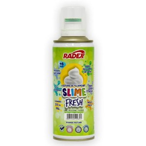Espuma de Slime - Maçã Verde 200ml Radex