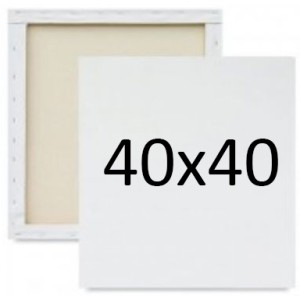 Tela para Pintura 40x40cm Luarte