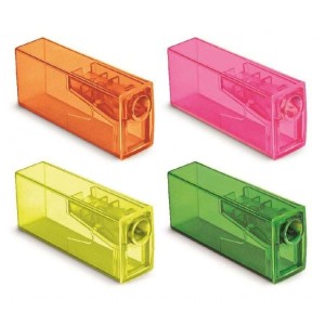 Apontador com Depósito Neon 125 Faber Castell