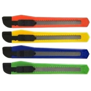 Estilete Fino 9mm Colorido Gatte